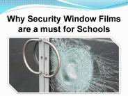 Window Security Film