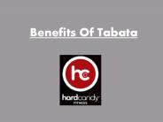 Benefits of Tabata