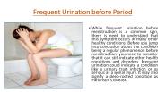 Frequent Urination before Period (1)