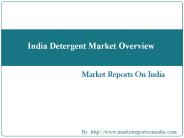 India Detergent Market Overview