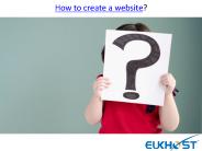 How to create a website?