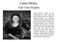 Laura Motes Full Time Student (1) PowerPoint PPT Presentation