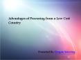 Advantages of Procuring from a Low Cost Country PowerPoint PPT Presentation