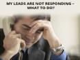 My Leads don’t respond: What to Do? PowerPoint PPT Presentation