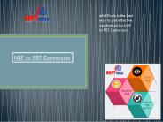 NSF to PST Conversion