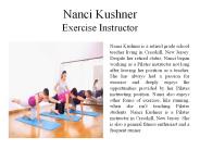 Nanci Kushner Exercise Instructor