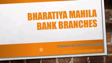 MICR code for Bharatiya mahila bank branches