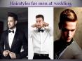 Hairstyles for men at wedding PowerPoint PPT Presentation