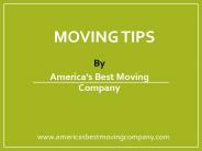 Moving Tips by America's Best Moving Company