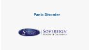 Panic Disorder (1)