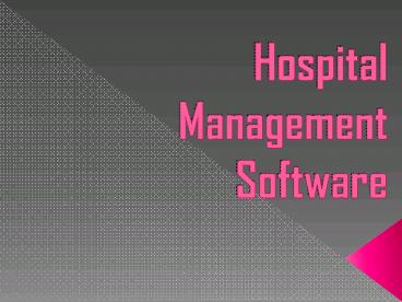 Best Way to Manage Hospitals