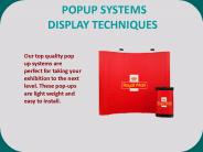 Different Techniques of Popup Systems Display