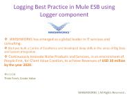 Logging Best Practice in Mule ESB using Logger component