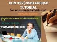 HCA 497(ash) Squared Instruction/uophelp