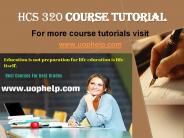 HCS 320 Squared Instruction/uophelp