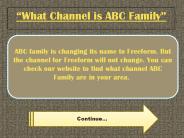 What Channel ABC Family
