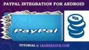 Paypal Integration for Android App