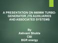 TURBINE AND GENERATOR SYSTEM PowerPoint PPT Presentation