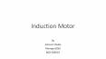 induction motor PowerPoint PPT Presentation