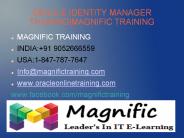Oracle Identity Manager (IDM)Online Training in UK