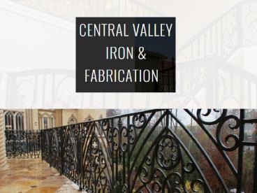 Why Everyone Wants A Wrought Iron Product