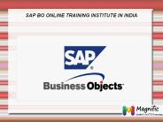 SAP BO ONLINE TRAINING INSTITUTE IN INDIA