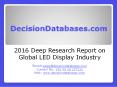 Global LED Display Market Manufactures and Key Statistics Analysis 2016 PowerPoint PPT Presentation
