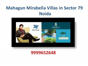 Mahagun Mirabella Property in Noida at Best Price