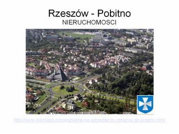 Rzeszów - Pobitno. Nieruchomości na sprzedaż