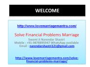 Solve Financial Problems Marriage