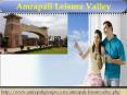 Amrapali Leisure Valley High Standards Of Living Environment PowerPoint PPT Presentation