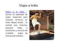 Viajes a India