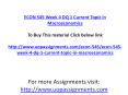 ECON 545 Week 4 DQ 1 Current Topic in Macroeconomics PowerPoint PPT Presentation