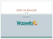 Find Recent Jobs in Kuwait