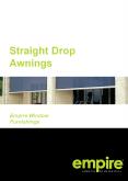 Straight Drop Awnings PowerPoint PPT Presentation