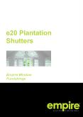 e20 Plantation Shutters PowerPoint PPT Presentation