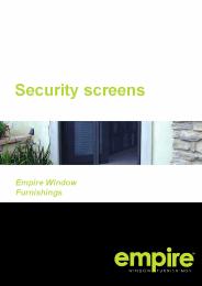 Security Screen