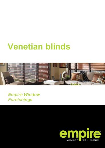 Venetian Blinds