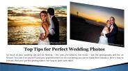Top Tips for Perfect Wedding Photos