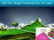 HCS 341 Bright Tutoring/hcs 341.com