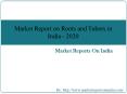 Market Report on Roots and Tubers in India - 2020 PowerPoint PPT Presentation