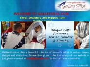 Silver Jewelery and Kippot from Galilee isreal