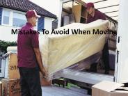 Mistakes To Avoid When Moving