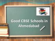 Good CBSE Schools in Ahmedabad