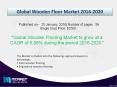 2020 Growth opportunities on Global Wooden Floor Market PowerPoint PPT Presentation