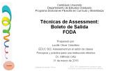 Assessment - Boleto de Salida