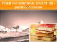 PSYCH 555 NERD Real Education / psych555nerd.com PowerPoint PPT Presentation