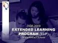 EXTENDED LEARNING PROGRAM (ELP) PowerPoint PPT Presentation