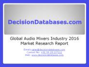 Audio Mixers Market Analysis 2016 Development Trends