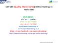 sap qm online training in hyderabad | online training on sap qm in hyderabad PowerPoint PPT Presentation